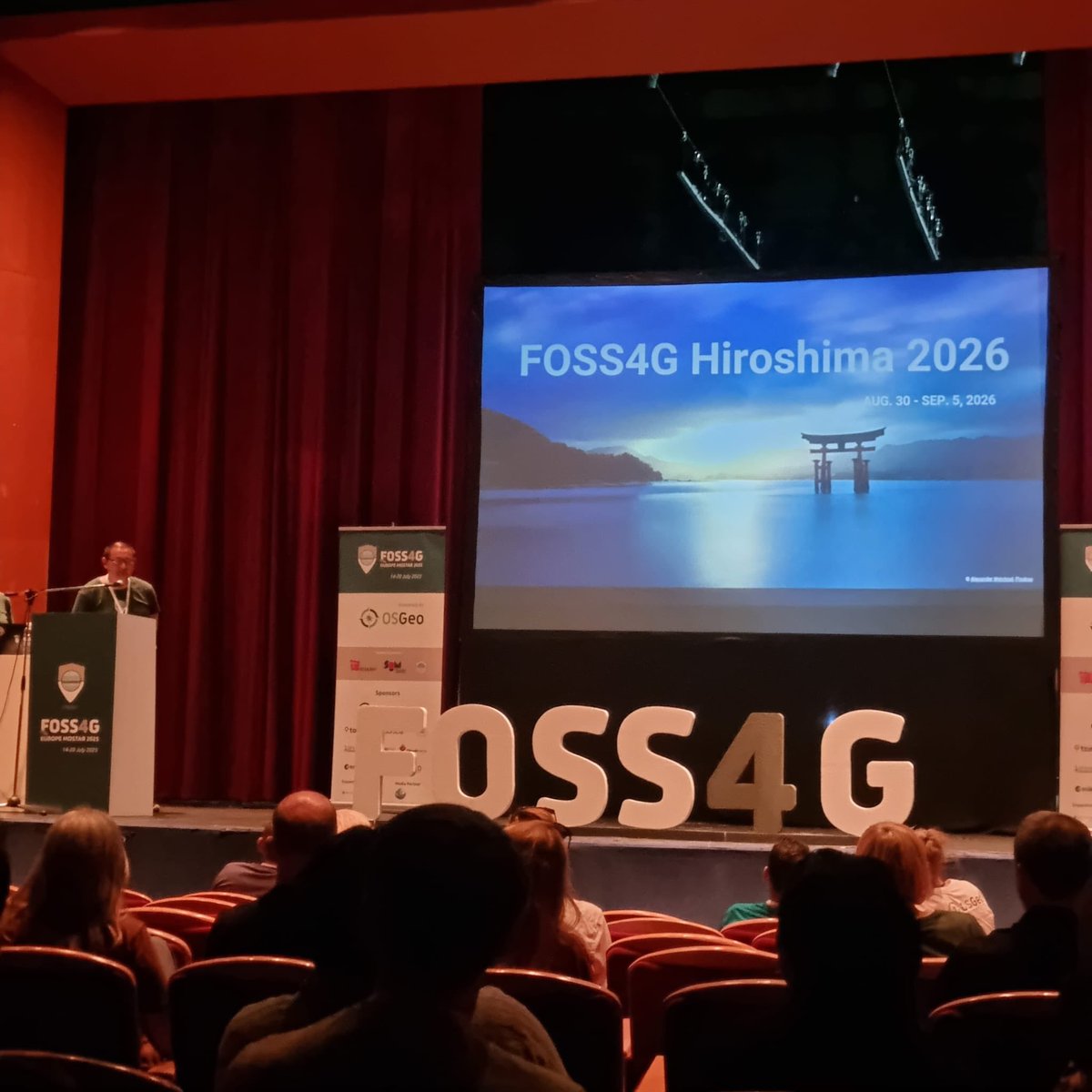 j_igarashi's tweet image. FOSS4G Mostar officially closed. It was a great conference and I enjoyed all talks. Thanks for organizing members and volunteers to host such a great conference! And see you everybody in Hiroshima in 2026!
#foss4ge #foss4ge2025