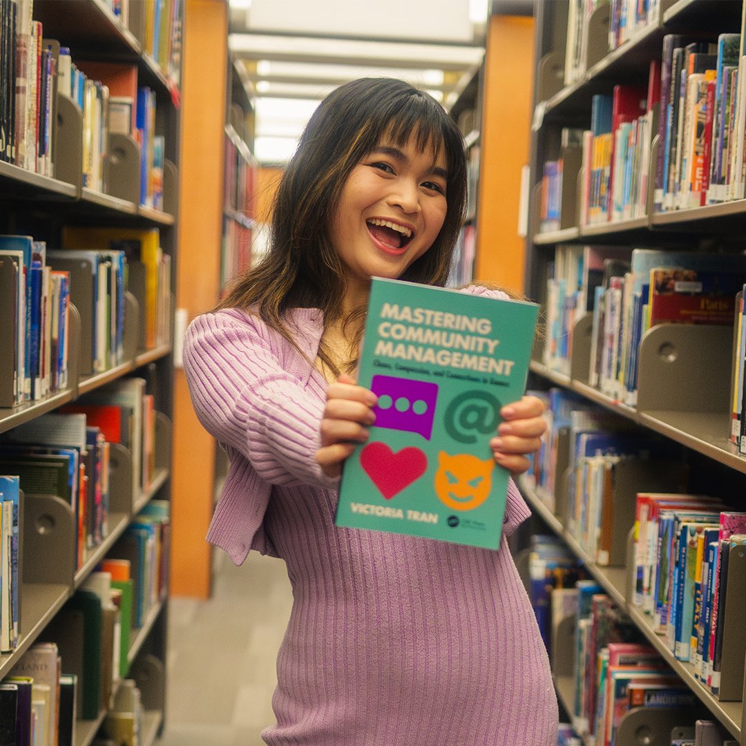 Wholesome Games (@_wholesomegames) on Twitter photo Written by our own <a href="/TheVTran/">Victoria Tran ๐ง</a>, the book "Mastering Community Management" is OUT NOW!
This one is different from our usual game rec, but we thought it was important to highlight Victoria's new resource for creating kinder, more intentional game communities. ๐ Congrats! Written by our own <a href="/TheVTran/">Victoria Tran ๐ง</a>, the book "Mastering Community Management" is OUT NOW!
This one is different from our usual game rec, but we thought it was important to highlight Victoria's new resource for creating kinder, more intentional game communities. ๐ Congrats!