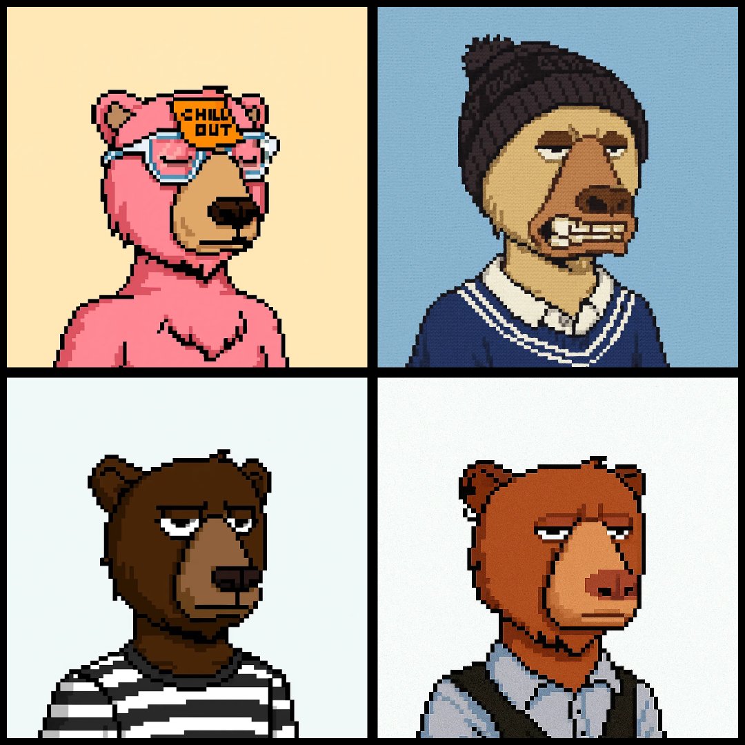 voidsol_'s tweet image. gm legends

here&apos;s some more @okaybears pixel art 🐻

like + drop your NFT below to get it pixelated 👇