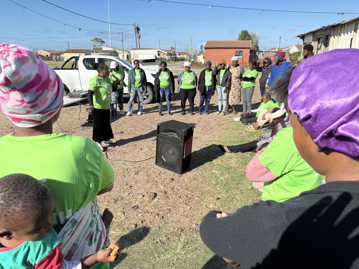 AtholT's tweet image. ActionSA holding a Mandela Day event in Kwanoxolo in ward 38 Nelson Mandela Bay. I visited indigent people that we are assisting with our caring activists.late President Nelson Mandela would be so disappointed at what the ANC has become, their representatives just don’t care!