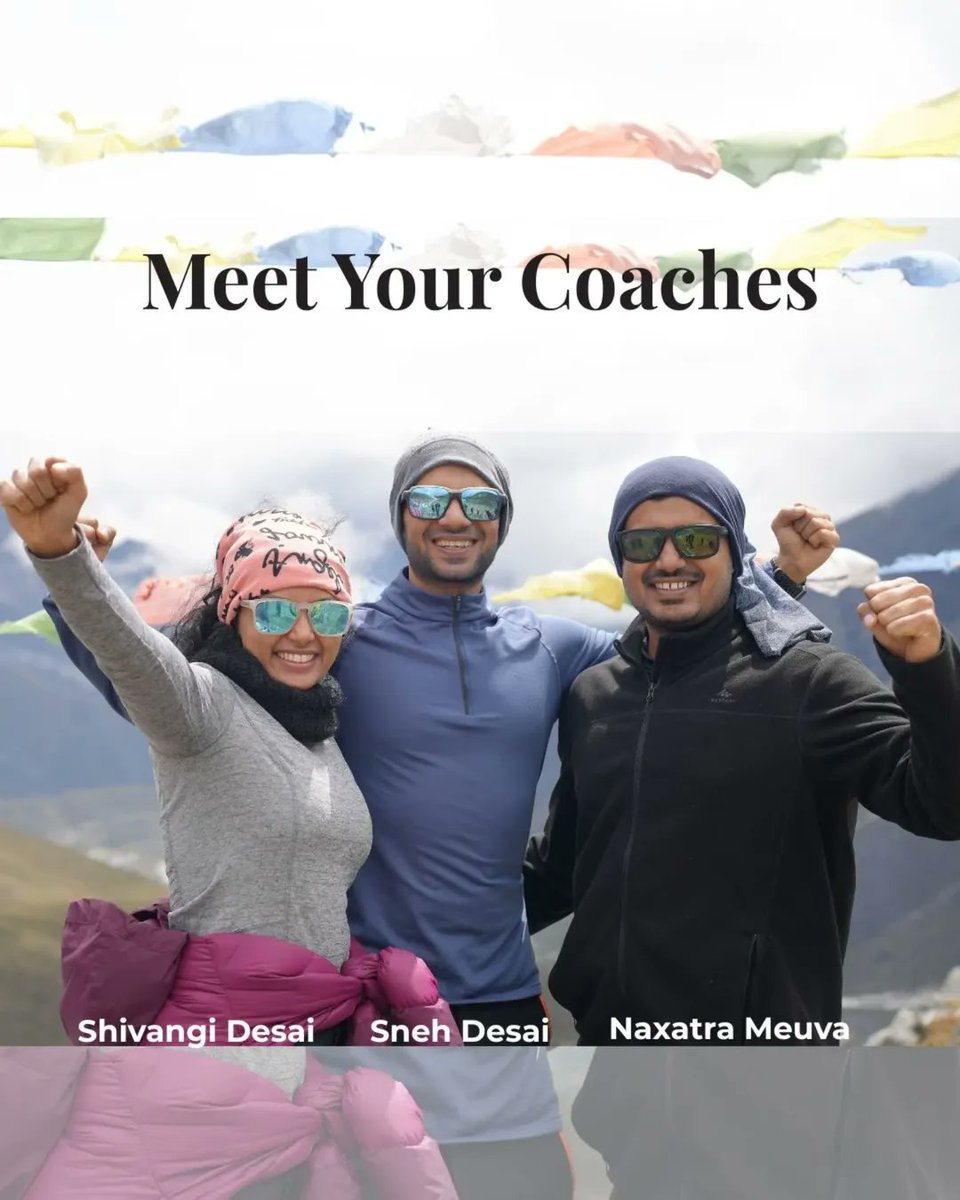 coachsnehdesai's tweet image. Only 4 seats left! 🏔️ 

Join us for a life-changing reset at Everest Base Camp, Sept 9–19, 2025. 

Go to : 👉
link.snehdesai.com/EBC2025 

OR

Comment "EVEREST".

#EBC2025 #InnerReset #SnehDesai