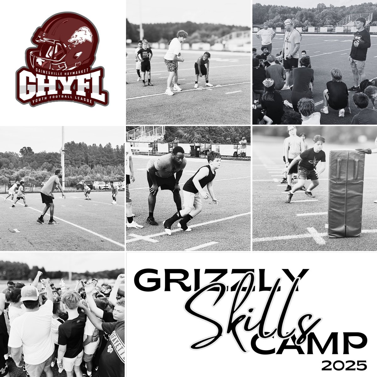 GHYFL_Grizzlies's tweet image. 🏈 Grizzly Skills Camp 2025

A huge thank you to Coach Smoot and all the coaches who dedicated their time and energy to make this week a success. Your commitment to helping our athletes grow on and off the field means the world to us.

A special shoutout to former Grizzlies and…