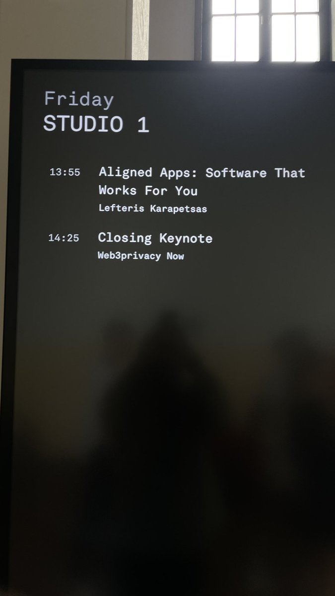 0xfarbey's tweet image. If u r at @Web3summit come listen to our @web3privacy talk
