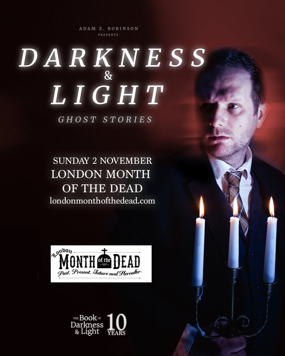 DarkLightBook's tweet image. #LONDON FRIENDS: We are thrilled to be a part of London Month of the Dead's 2025 programme. Join us Sun 2nd Nov for a very special performance of DARKNESS & LIGHT. The venue is the incredible Guys Hospital Chapel - it is beyond atmospheric. Book now (and our advice: book fast!)