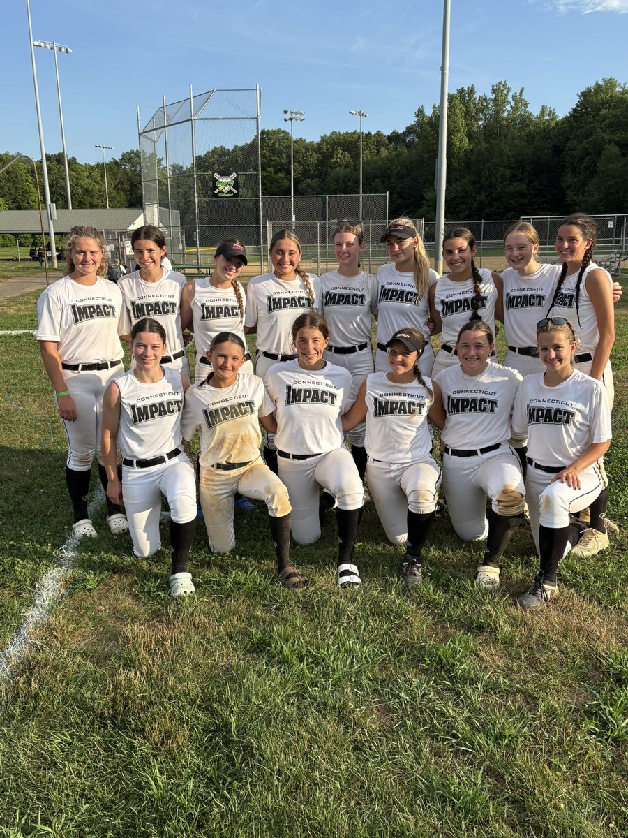 Very proud of this group and their resilience this summer, leading to a 6-0 showing at home in CT last weekend… looking to build off of that momentum this weekend in RI at the Bombers Elite Showcase, first game at 1:45p today!! #makeanImpact🟥⬛️