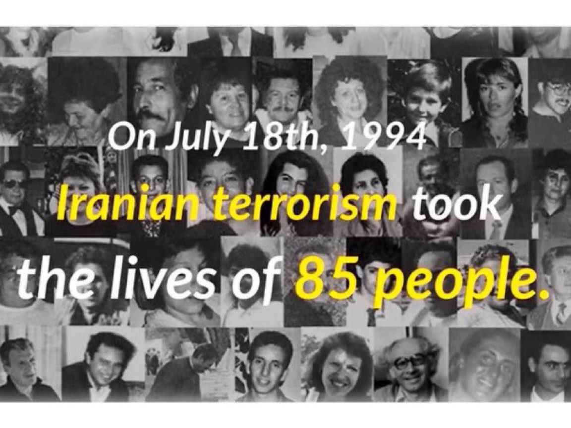 MarkSvensson's tweet image. Today we remember the 85 victims of the #AMIA bombing, the deadliest terror attack in Argentina's history, and at the time, the deadliest attack on the #Jewish community since the Holocaust. To this day not a single person has been convicted for this heinous act of #antisemitism…