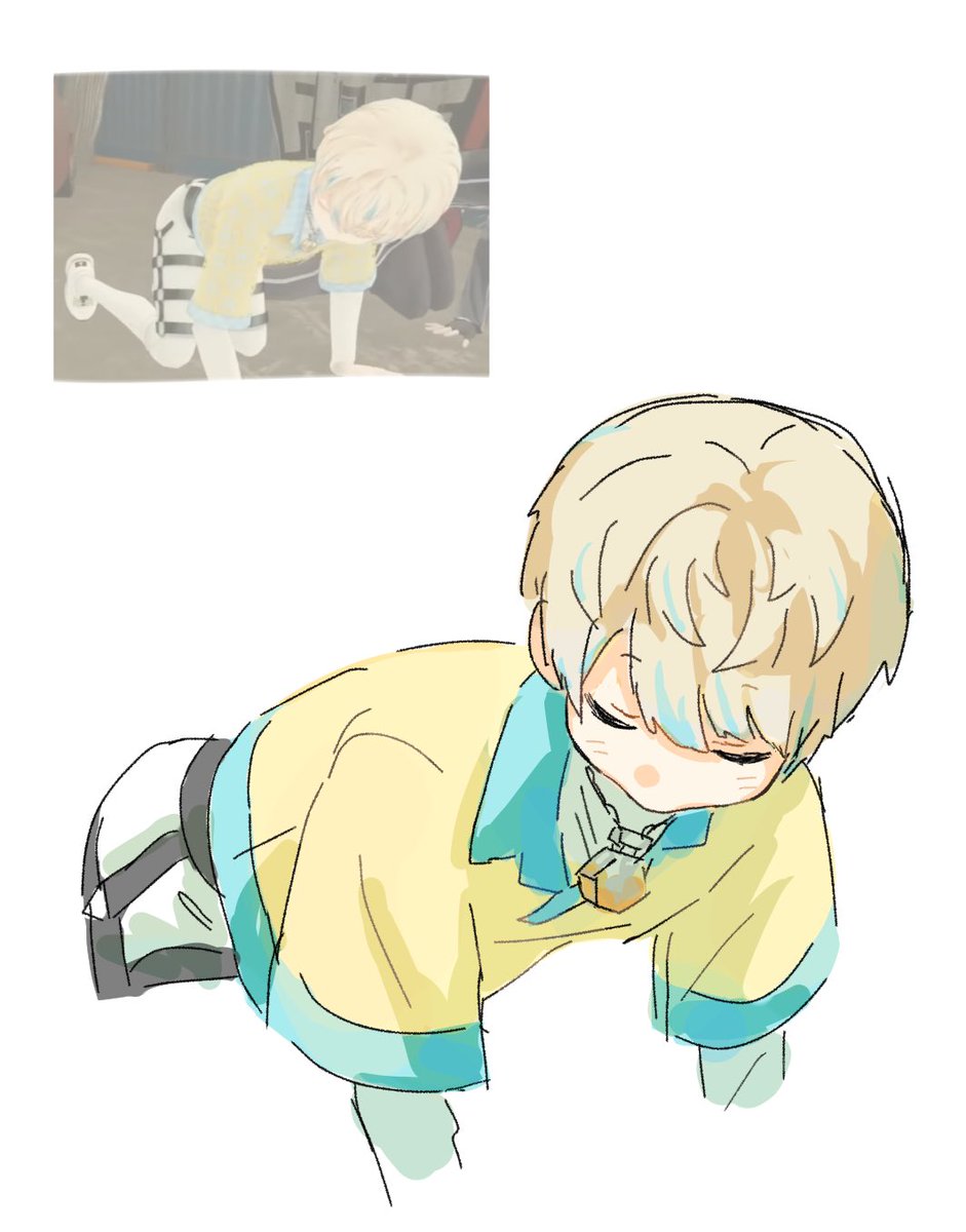 neco_hao's tweet image. ほっぺ