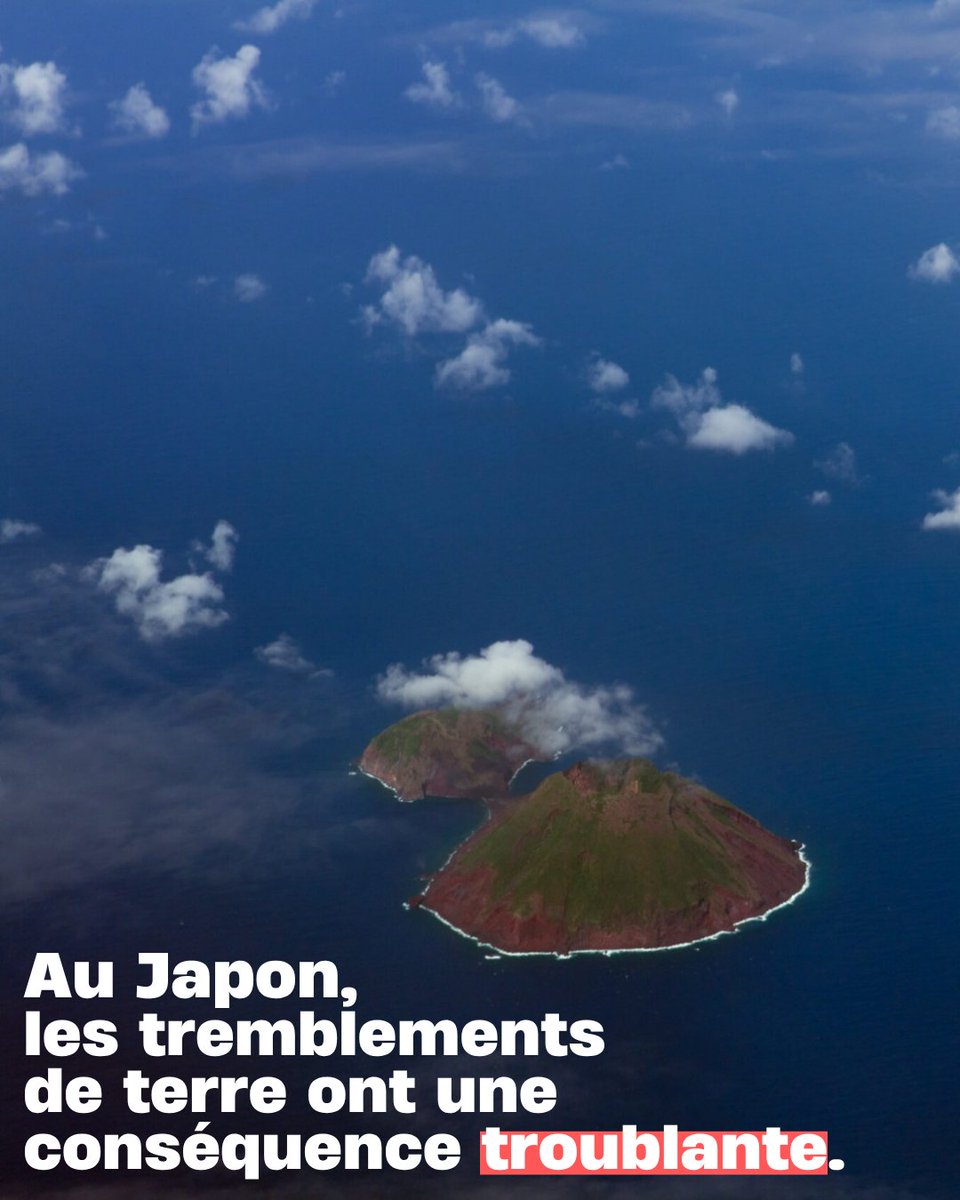 HanabiCommunity's tweet image. 🗾 Un chercher japonais vient de constater que l'île de Kodakarajima se serait déplacée de 6 cm, alors que l'île de Takarajima aurait bougé de 3,5 cm.
Le chercheur n'a pas pu établir si ces déplacements sont dus au tremblement de terre ou au glissement d'une faille... 🚨