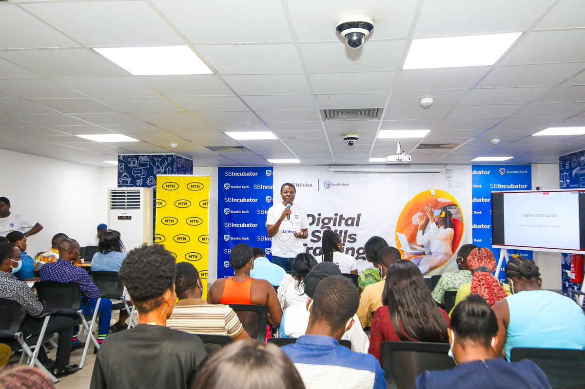 MTNGhana's tweet image. MTN Pulse x Stanbic Bank Ghana are powering the future with Digital Skills Training!
Tap into your potential. Own your journey. The future is digital! Are you ready to lead it?
#MTNxStanbicDigiTraining