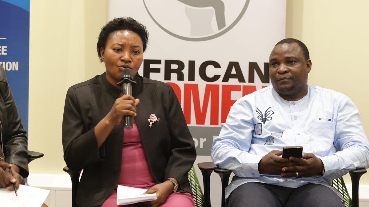 actionaiduganda's tweet image. More of the women who are caregivers lag behind in terms of governance. Many of the women are intimidated by their spouses, many are told whom to vote, many are dissuaded from participating in elections.
Hon Winnie Kiiza
#Women4Peace #WPS #NAPIII
