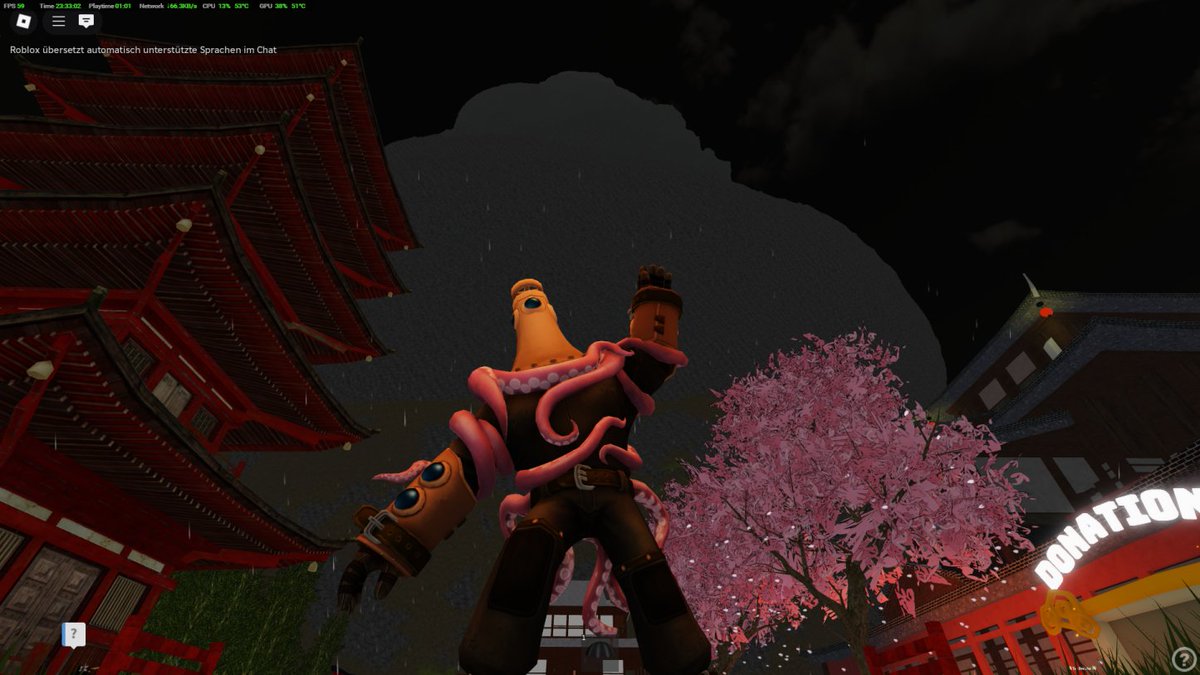 BadToxicDev's tweet image. Seit kurzer Zeit habe ich mich endlich mal mit #Roblox beschäftigt und #streame regelmäßig mein #RobloxStudio #GameDev auf einigen Plattformen.
Seid gerne dabei, wenn wir an meinem #Japanischen #Obby #Tower weiterbauen auf:
TikTok, Twitch, YouTube, Kick, X (@BadToxic), Facebook