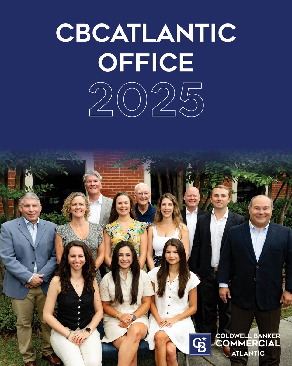 A space built for collaboration, connection, and commercial excellence. Welcome to Coldwell Banker Commercial Atlantic.

#cbcatlantic #staff #marketing #propertymanagement #brokersupport #principals