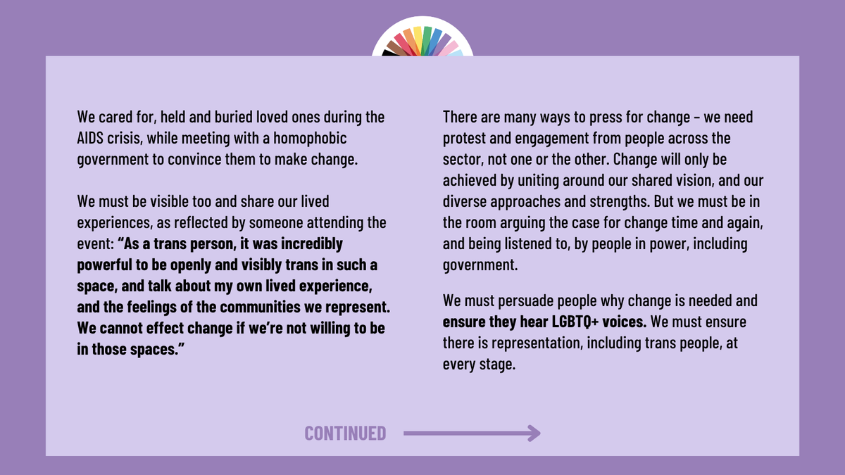 LGBTfdn's tweet image. 📃 A joint statement from LGBT Foundation, London Friend, Switchboard and Stonewall:

🔗 lgbt.foundation/a-joint-statem…