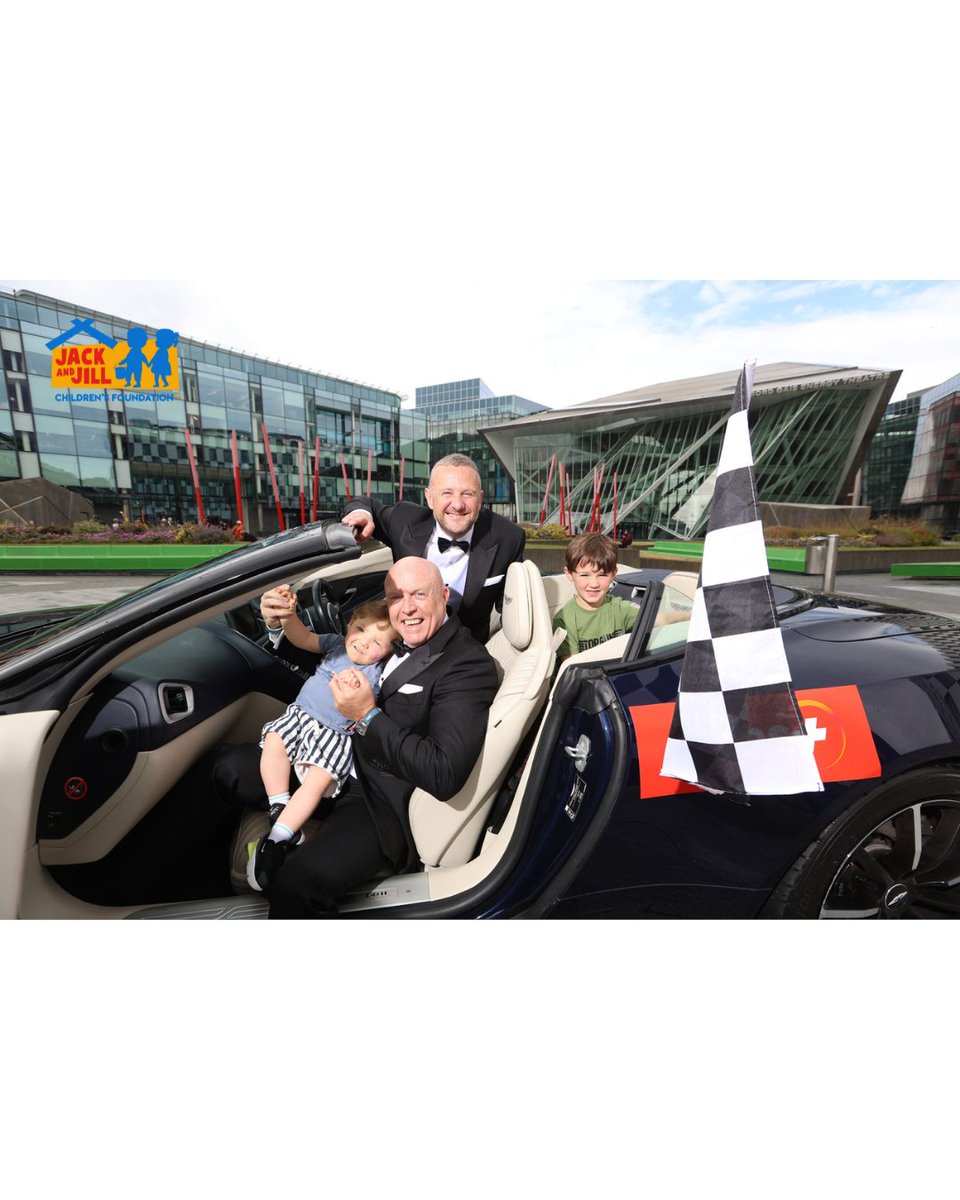 The Jack and Jill Children's Foundation (@jackandjillcf) on Twitter photo Thrilled to announce <a href="/JackandJillCF/">The Jack and Jill Children's Foundation</a> as charity partner for @Cannonball2025, fuelled by milesPLUS from @CircleKIreland! 🏁 PJ & Jim from <a href="/radionova100/">Radio Nova 100</a> kicked off with a rare Aston Martin DB11 shaken, not stirred! Thanks to the Mangan family & Jude, one of 440 kids supported🧡🏁🎉 Thrilled to announce <a href="/JackandJillCF/">The Jack and Jill Children's Foundation</a> as charity partner for @Cannonball2025, fuelled by milesPLUS from @CircleKIreland! 🏁 PJ & Jim from <a href="/radionova100/">Radio Nova 100</a> kicked off with a rare Aston Martin DB11 shaken, not stirred! Thanks to the Mangan family & Jude, one of 440 kids supported🧡🏁🎉