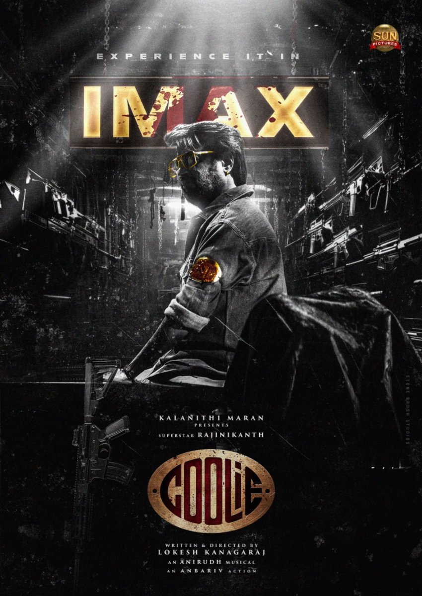 StarSouthEnt's tweet image. #Coolie – Overseas premieres will begin more or less at the same time as the morning shows in India, aligning with show timings outside TN.
The film is expected to have a major release across North India, including multiplex chains.
#Coolie releasing worldwide from 14th Aug 💥