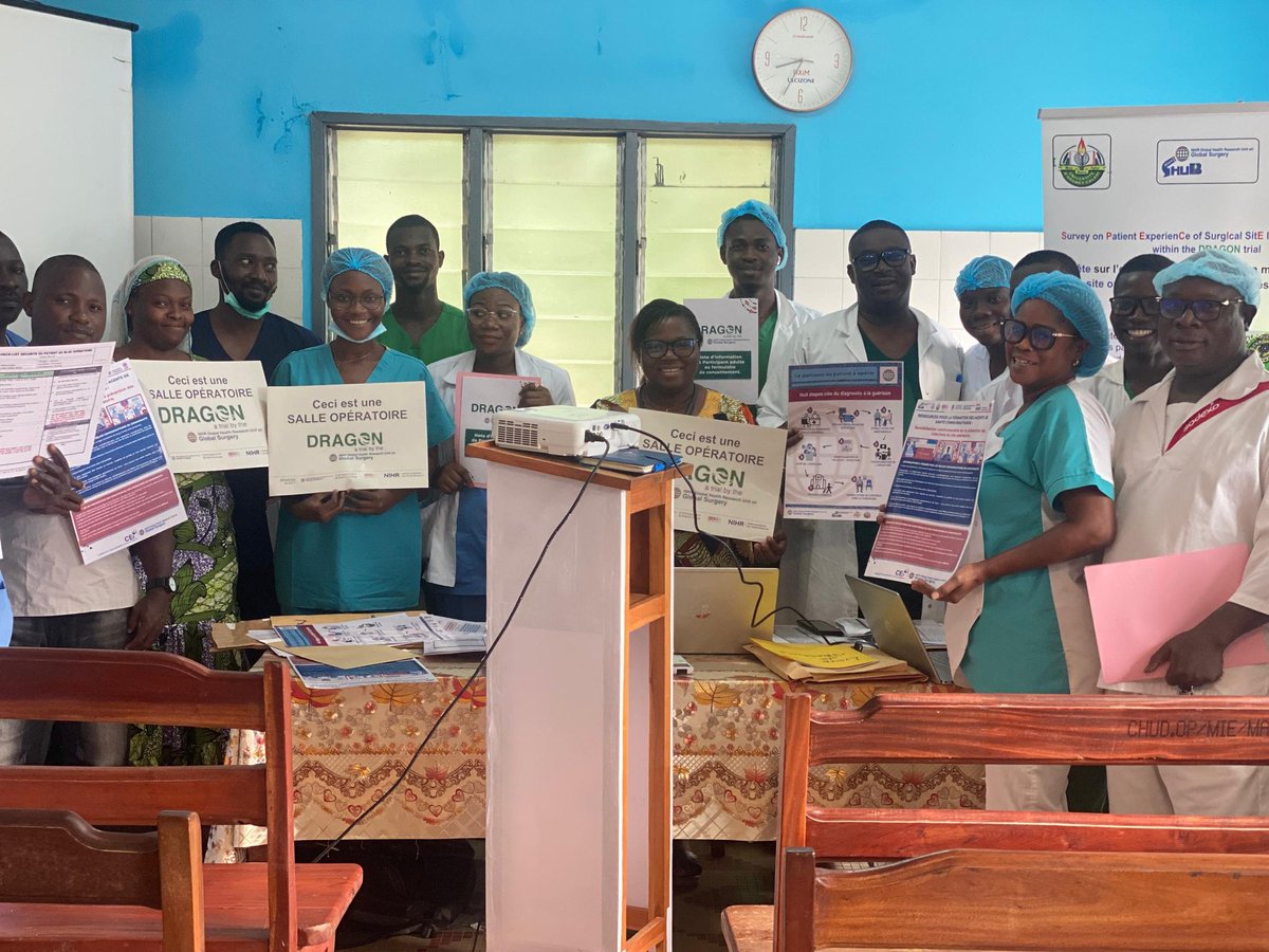 GLOBALSURG Bénin Hub (@gsbeninhub) on Twitter photo Local DRAGON SIV at CHUDOP. The team is ready and highly enthusiastic to recruit the first DRAGON case in Benin 🇧🇯. #NIHRCEI <a href="/lawaniismail/">lawani ismail</a> <a href="/CovalicBokossa/">covalic bokossa</a> <a href="/aneelbhangu/">Aneel Bhangu</a> <a href="/SouliathL91019/">Souliath LAWANI</a> Local DRAGON SIV at CHUDOP. The team is ready and highly enthusiastic to recruit the first DRAGON case in Benin 🇧🇯. #NIHRCEI <a href="/lawaniismail/">lawani ismail</a> <a href="/CovalicBokossa/">covalic bokossa</a> <a href="/aneelbhangu/">Aneel Bhangu</a> <a href="/SouliathL91019/">Souliath LAWANI</a>