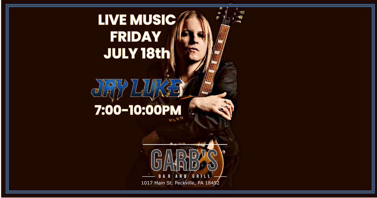 Tonight I am performing at Garb’s Bar &amp; Grill in Peckville Pa. 7-10PM #music #livemusic #newmusicfriday #nepa