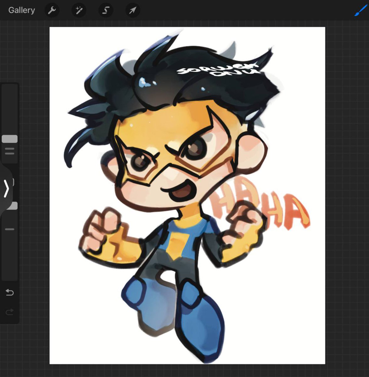 sorwencest's tweet image. making keychains for locals #invincible