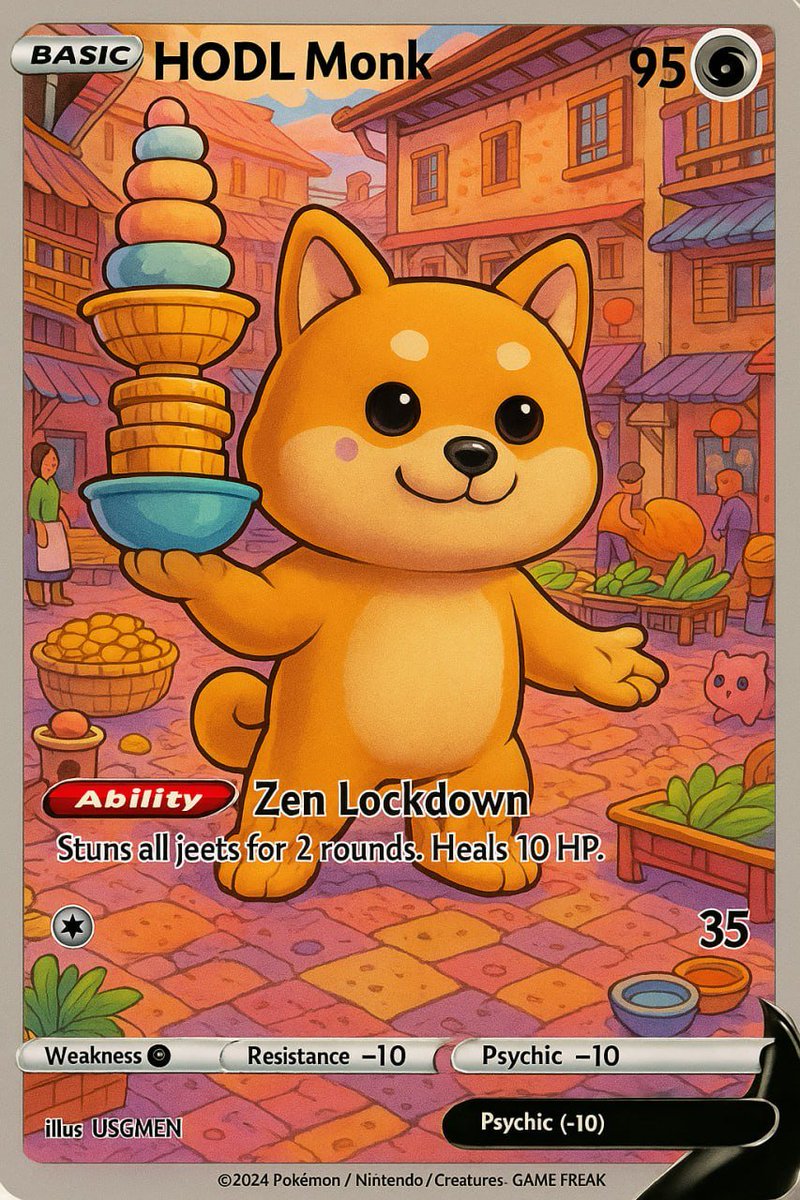 KiboShib's tweet image. Pulled a legendary card today!
Ability seems strong!
ππ