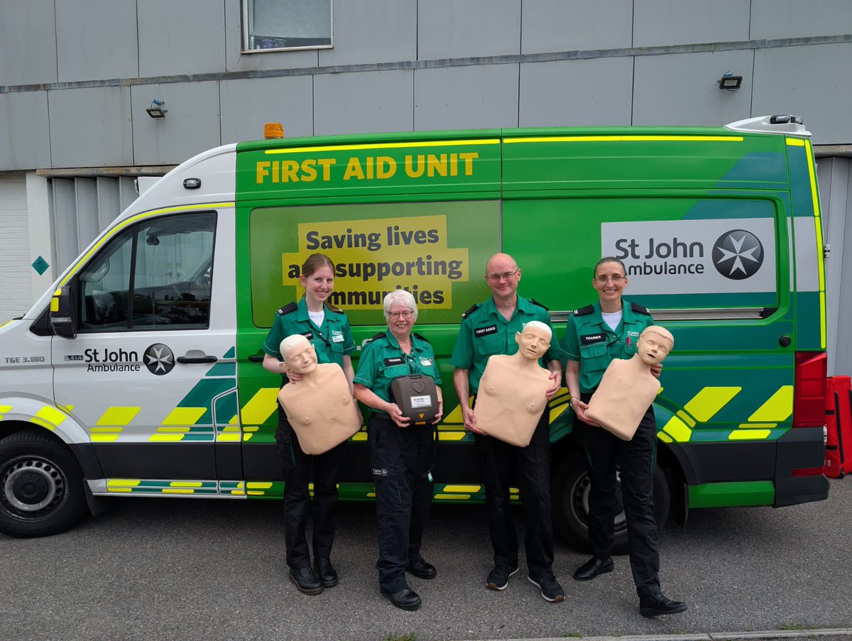St John Ambulance Guildford & Woking (@guildfordsja) on Twitter photo It was great to be back at Guildford County School yesterday teaching first aid to the Year 9 students. They have now learnt a vital skill which can save a life. <a href="/GuildfordCounty/">Guildford County Sch</a> <a href="/stjohnambulance/">St John Ambulance England</a> <a href="/Surrey_SJA/">SJA Surrey District</a> It was great to be back at Guildford County School yesterday teaching first aid to the Year 9 students. They have now learnt a vital skill which can save a life. <a href="/GuildfordCounty/">Guildford County Sch</a> <a href="/stjohnambulance/">St John Ambulance England</a> <a href="/Surrey_SJA/">SJA Surrey District</a>