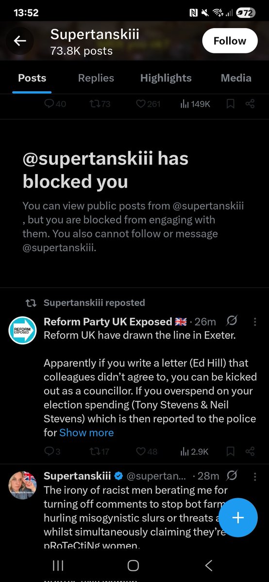 Ed209nn's tweet image. She can't take the truth, silly cow