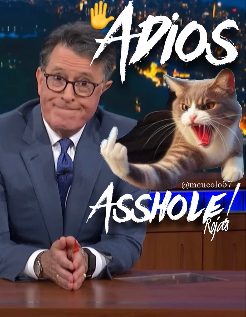 GOOD NEWS!! CBS cancels “The Late Show,”Stephen Colbert. Another Trump win for Americans. 🥳