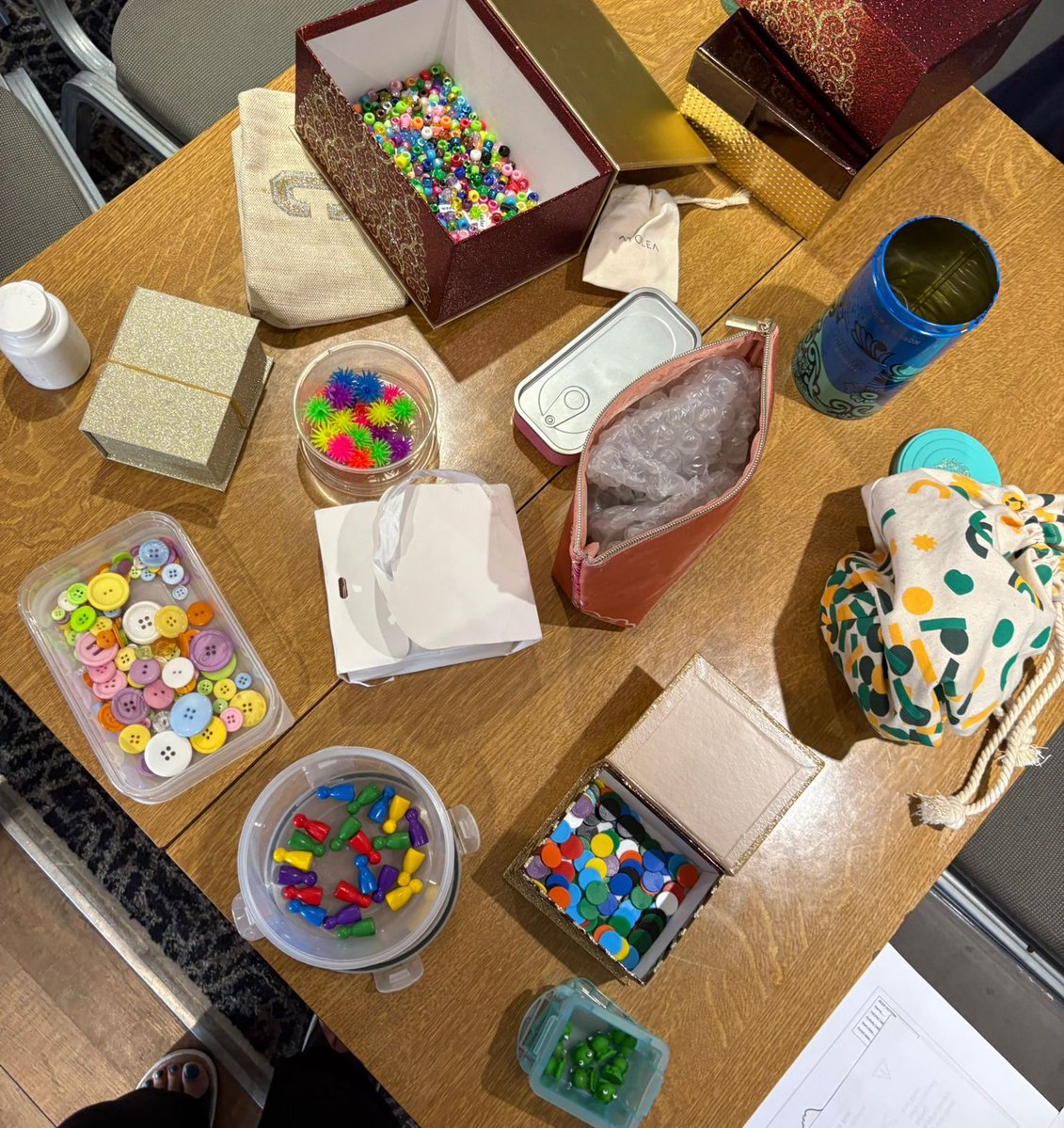 WMISLT2's tweet image. Lauren's been sharing her #cpd learning from recent TACPAC and Curiosity Approach training — great ideas for bringing sensory and child-led principles into our sessions 🌈💡 #TACPAC #CuriosityApproach #sltcpd