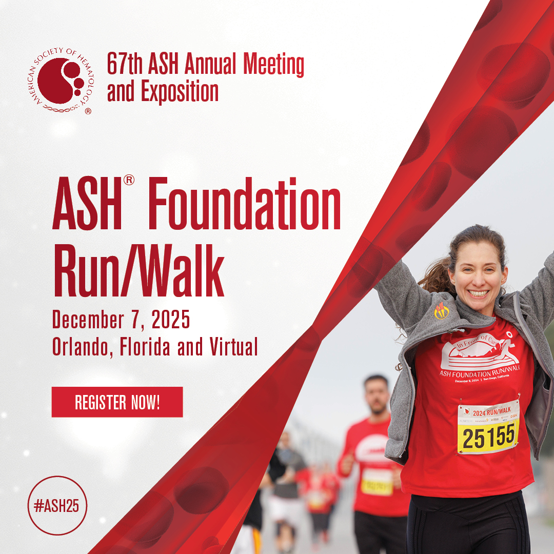 ASH_hematology's tweet image. Register for the 2025 ASH Foundation Run/Walk!
Join #ASHRunWalk around the convention center area near the NEW Universal Epic Universe theme park or participate virtually.
Your registration helps fund ASH Awards, including #Fight4Hematology: ow.ly/qSaA50WrNb6 #ASH25