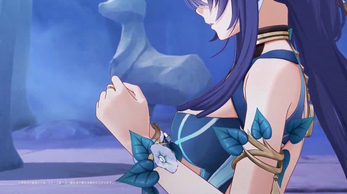 genshin_game8's tweet image. 予告番組の最後に、「霜月の子」の新キャラ『ラウマ』(CV:桑島法子)が登場しています!👀
おそらくナド・クライが実装されるVer.6.0以降に、プレイアブルキャラとして登場するかもです...!
#原神 #Genshin