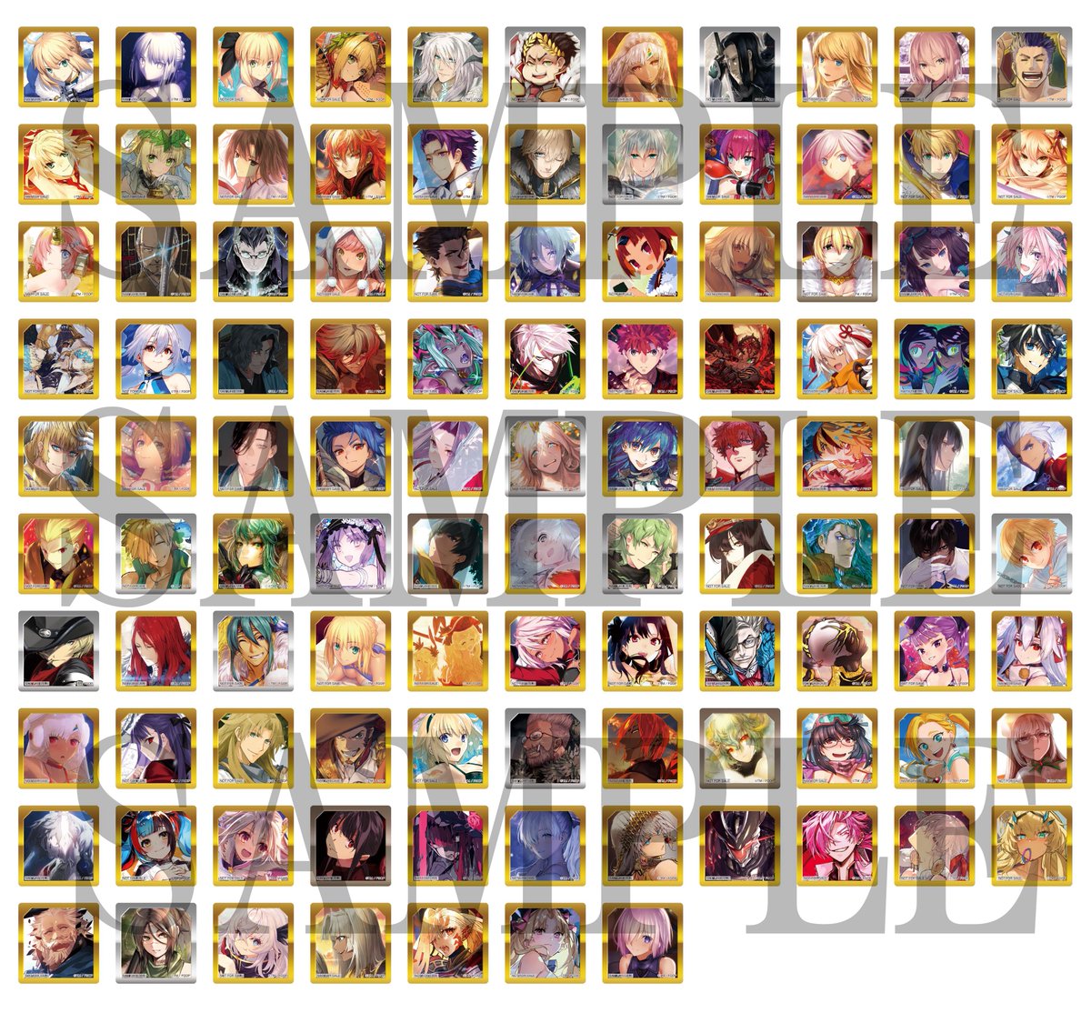 Fate/Grand Order Servant Art Chronicle -最終再臨展-】 来場者特典は