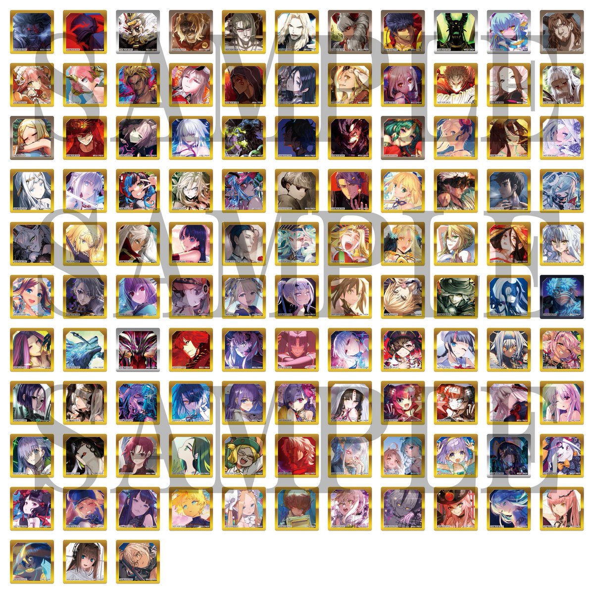 Fate/Grand Order Servant Art Chronicle -最終再臨展-】 来場者特典は