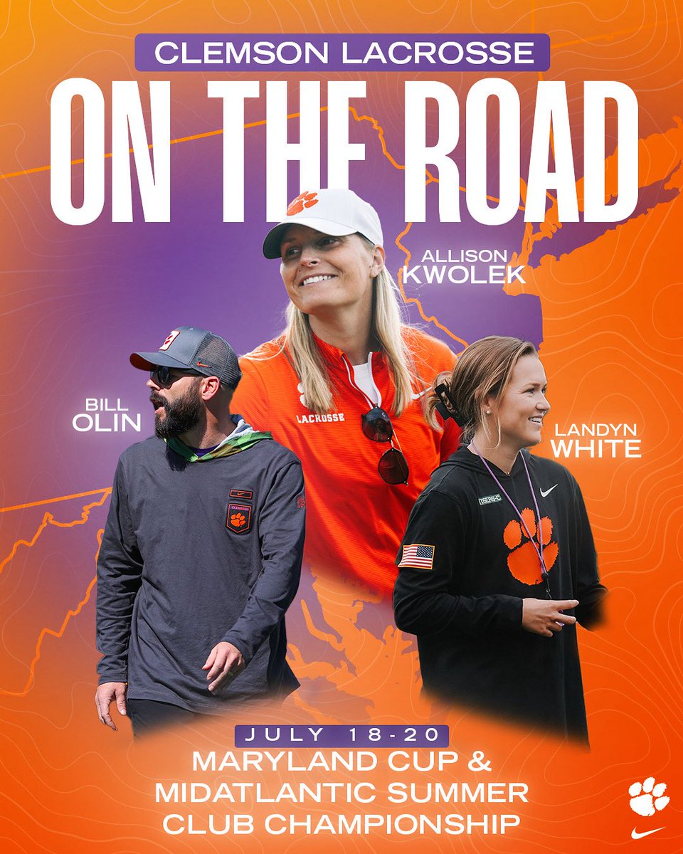 ClemsonWlax's tweet image. 🔍 Searching for the newest Tigers in Maryland this weekend