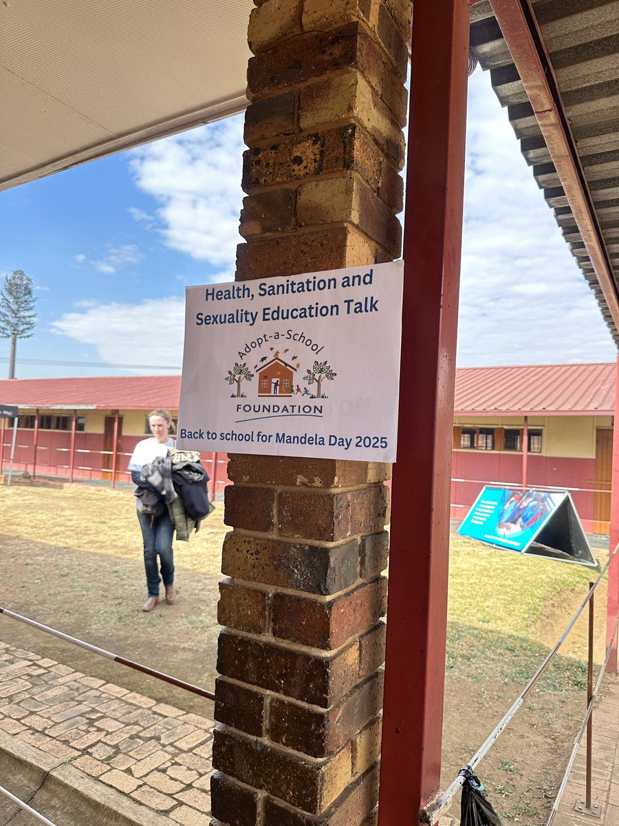 PennyLebyane's tweet photo. More than #67Minutes for #MandelaDay2025 Planting Vegetables and Painting Play Grounds with @CellC #AshantiGoldMines hosted by @AdoptaSchoolSA at #HlakaniphaniLowerPrimary ko #Dlamini #Soweto https://t.co/i95hJubNmw