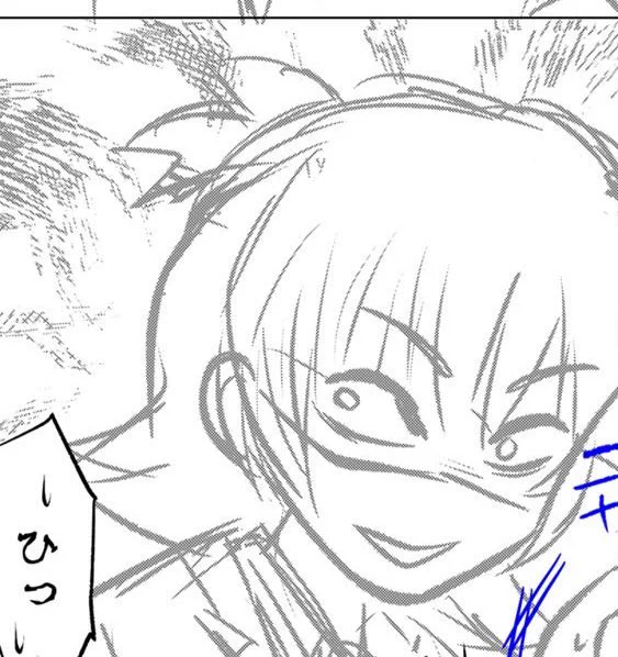@handa_1104 ネームの方が勢い出るんですよねっ、ペン入れしたらあれぇ?みたいな🤣💦あとギャグ顔とか、自分金ちゃんこっちの方が個人的に好きです😂✨ペン入れでは中々再現できず4時間…笑 