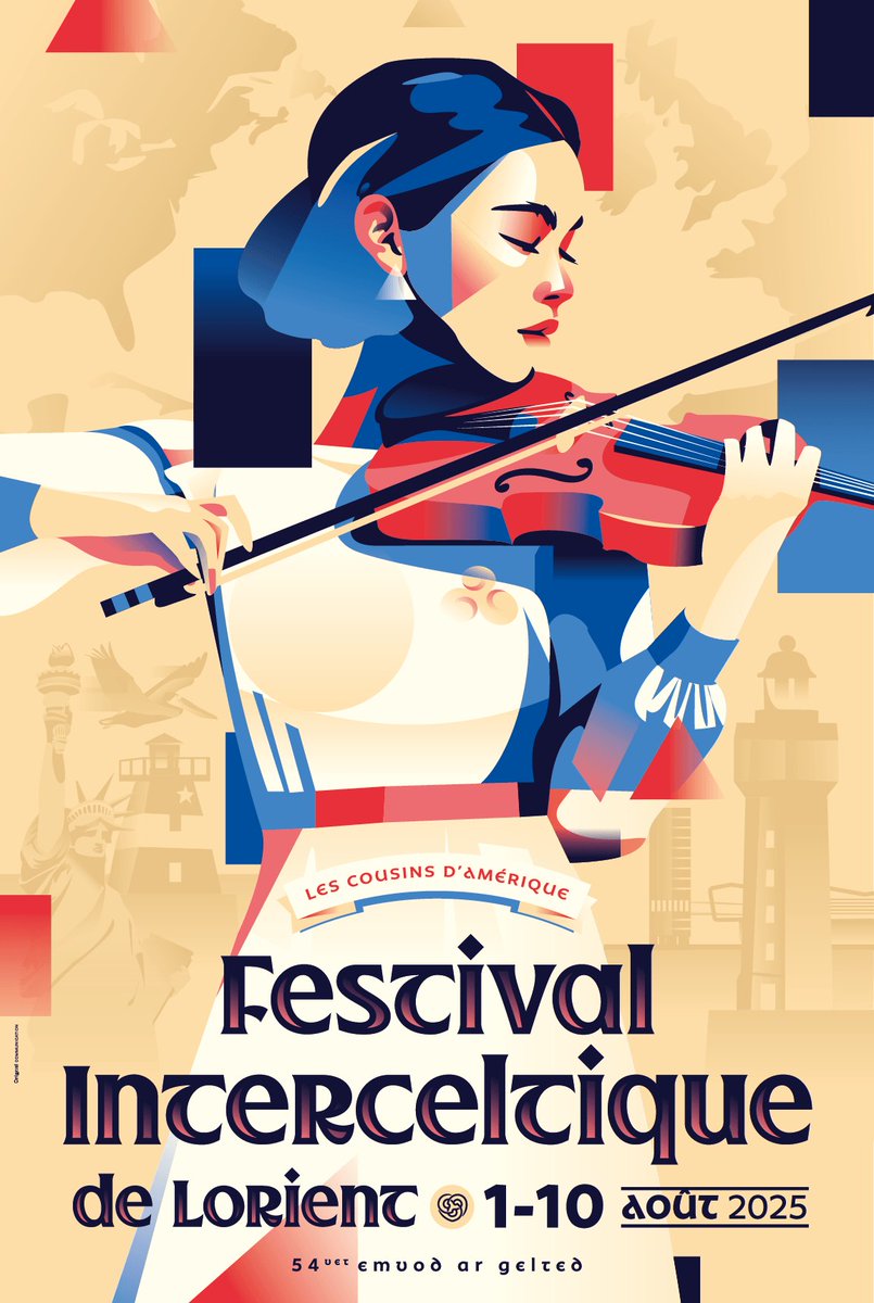 🥁 Festival Interceltique de Lorient | J-15
🙌 RDV du 1er au 10 août pour la 54e édition du #FIL
💃 10 jours de musique, de concerts, de parades, de conférences, de sports &amp; d’amitiés !
🧒 Une édition dédiée aux cousins d’Amérique
🎟️ Infos &amp; billetterie 👉 festival-interceltique.bzh