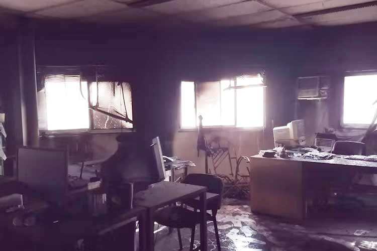 El medio Lo Nuestro sufrió un incendio en su redacción de Olivos elcomercioonline.com.ar/articulos/6010… a través de <a href="/elcomercioline/">elcomercioonline</a>