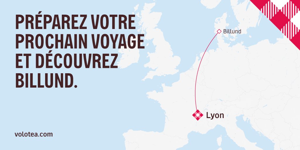 Envolez-vous vers Billund depuis Lyon avec Volotea.com  ✈️
