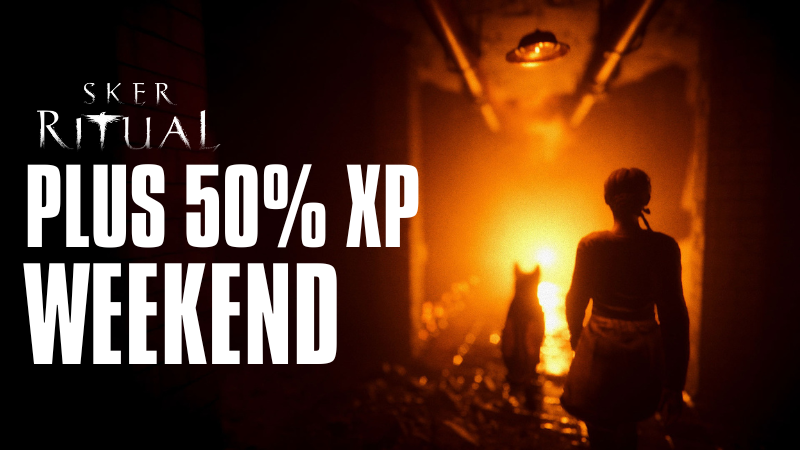 Grab your Sker Squad and get playing as all players will earn 50% more xp this weekend, starting from...NOW!