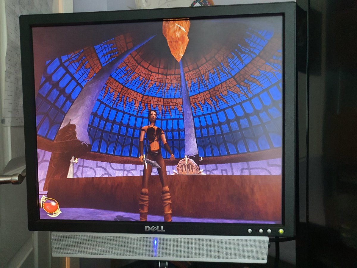 After playing DOOM: The Dark Ages I was reminded of the old dragon-riding PC classic, Drakan: Order of the Flame. Went and fired it up on the retro Win 98 rig and I am now wreaking havoc with Arokh once again. Top fun. ⚔️👹🔥🐲