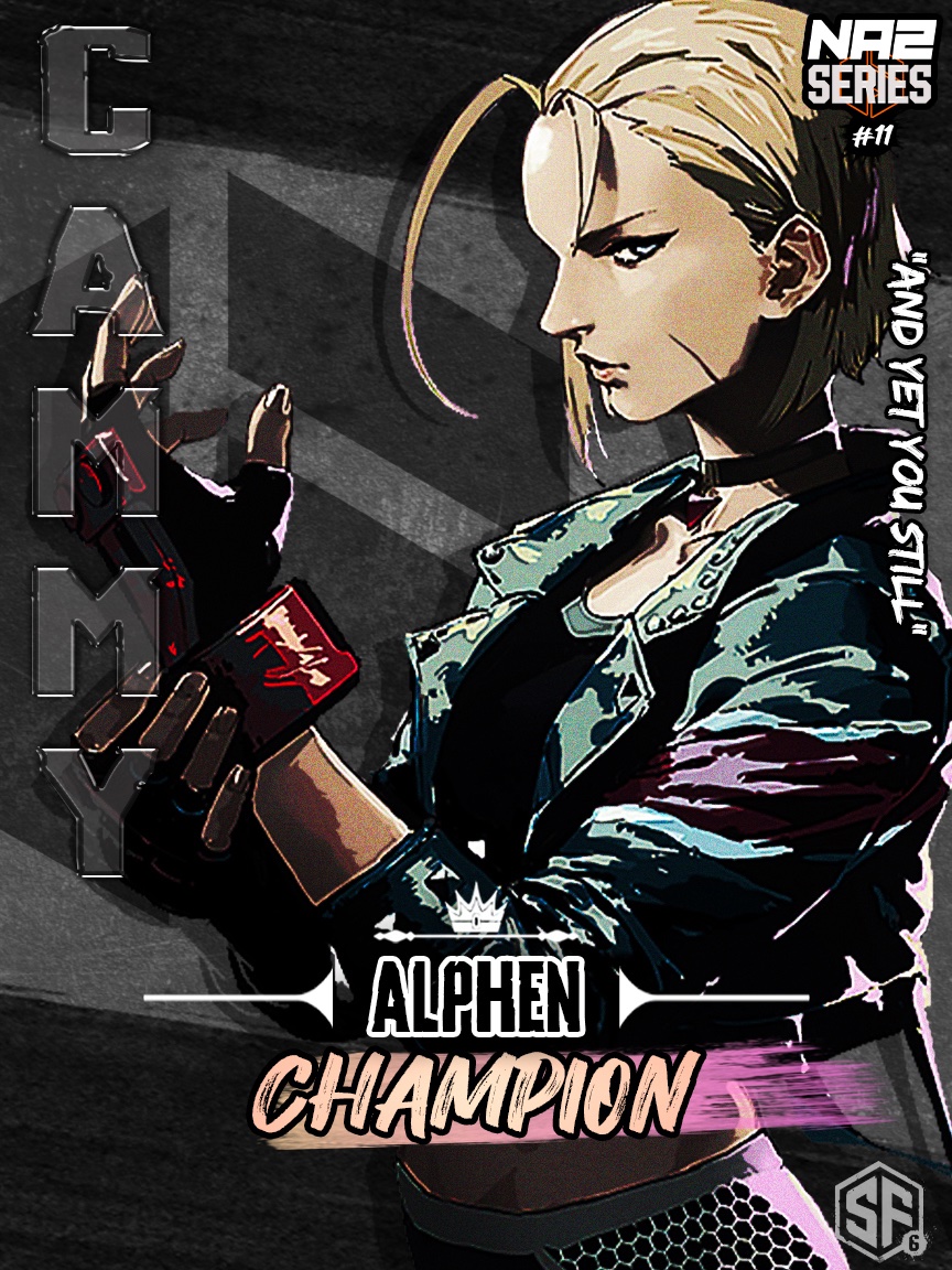 Vainqueur de l’édition #9, #10 et #11 du NA2 Series SF6, <a href="/Alphenito/">Alphen</a> remporte ses cartes « champions » qui lui seront remises en mains propres !