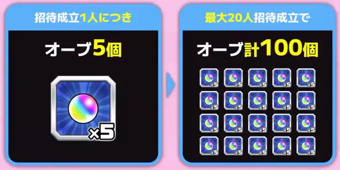 モンスターストライク モンスト 招待代行 110人 手作業安心☆I