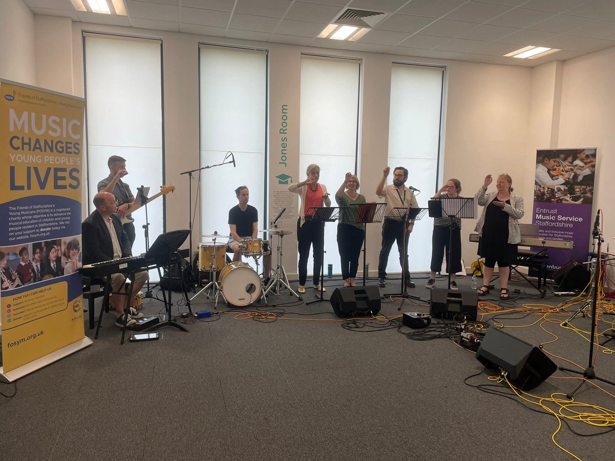 City Music Service (@stokecms) on Twitter photo What an incredible way to finish the year with the Summer Virtual Singalong! 🎵
🎤 50 schools
🎶 Over 7,000 singers
🎹 MusicShare Band
🎸 Sticky Pigeons
Wishing you all a fantastic summer from all of us at City Music Service 🌞 <a href="/SoTCityCouncil/">Stoke-on-Trent CC</a>
<a href="/StokeLearning/">Stoke Learning</a> <a href="/tmpartnership/">The Music Partnership</a> What an incredible way to finish the year with the Summer Virtual Singalong! 🎵
🎤 50 schools
🎶 Over 7,000 singers
🎹 MusicShare Band
🎸 Sticky Pigeons
Wishing you all a fantastic summer from all of us at City Music Service 🌞 <a href="/SoTCityCouncil/">Stoke-on-Trent CC</a>
<a href="/StokeLearning/">Stoke Learning</a> <a href="/tmpartnership/">The Music Partnership</a>
