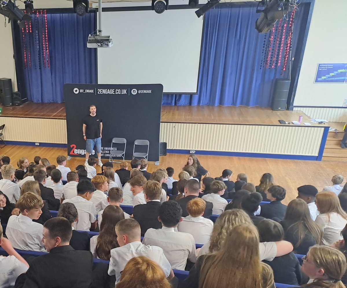 Year 9 watched a performance yesterday called Risking It All, performed by <a href="/2_engage/">2engage CIC</a>, learning about the risks of different types of exploitation and how to keep themselves safe. Learners were praised for their exemplary behaviour and engagement in the session.