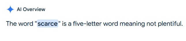 natehendley's tweet image. After getting this result today, I'm less convinced about the second word in Artificial Intelligence.