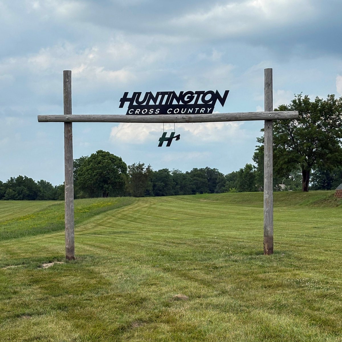 HU_Sports's tweet image. Klopfenstein Courts and XC course getting some love this summer!