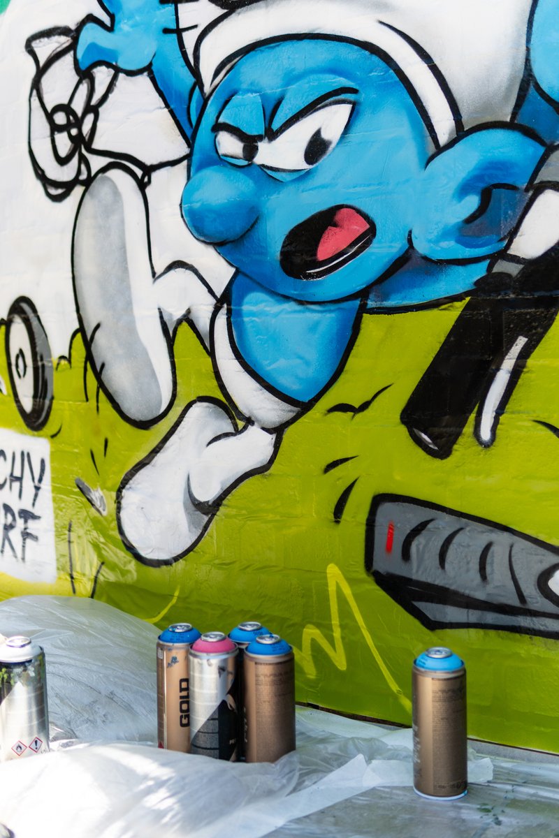 The highly-anticipated Paramount Picture's SMURFS film is out in cinemas today 🎞️

Are you going to see it?👀 

Head to Brindeyplace and have a photo taken with Grouchy Smurf who can be seen on a specially painted mural scooting alongside the canal (don't forget to tag us so we