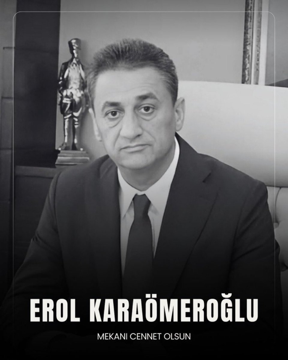 Geçirdiği trafik kazası sonucu vefat eden meslek büyüğümüz Vali-Mülkiye Başmüfettişi Sayın Erol Karaömeroğlu’na Allah’tan rahmet, ailesine, yakınlarına ve mülki idare camiasına baş sağlığı dilerim.
 
Mekanı cennet, makamı âli olsun