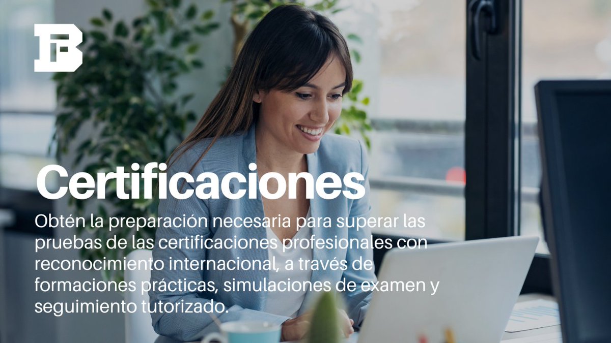 Prepárate para superar las pruebas de las #certificaciones profesionales con reconocimiento internacional, a través de formaciones prácticas, simulaciones de examen y seguimiento tutorizado.

¡Escoge la tuya! 👉 bit.ly/3PTsoD4

#befinance