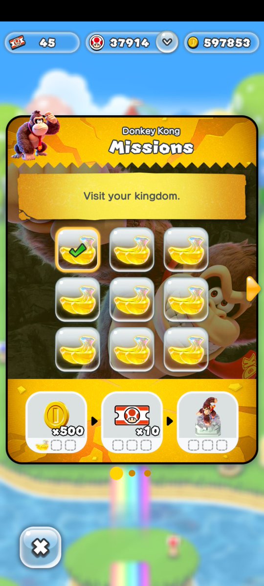SilentBun's tweet image. Super Mario Run was recently updated to celebrate the release of Donkey Kong Bananza.
Crazy that this game is still going. Not that I&apos;m complaining.