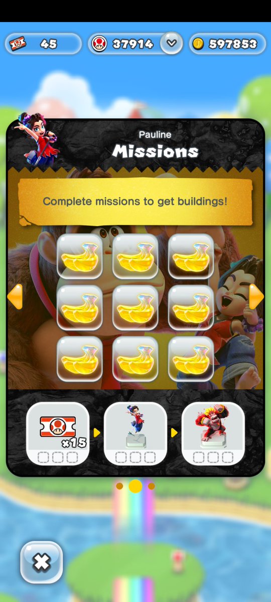 SilentBun's tweet image. Super Mario Run was recently updated to celebrate the release of Donkey Kong Bananza.
Crazy that this game is still going. Not that I&apos;m complaining.
